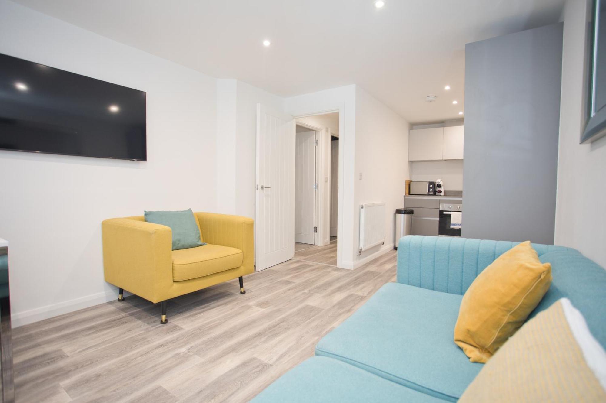 Sea Air - 2 Bedrooms - Parking - Mins To Beach Bournemouth Kültér fotó