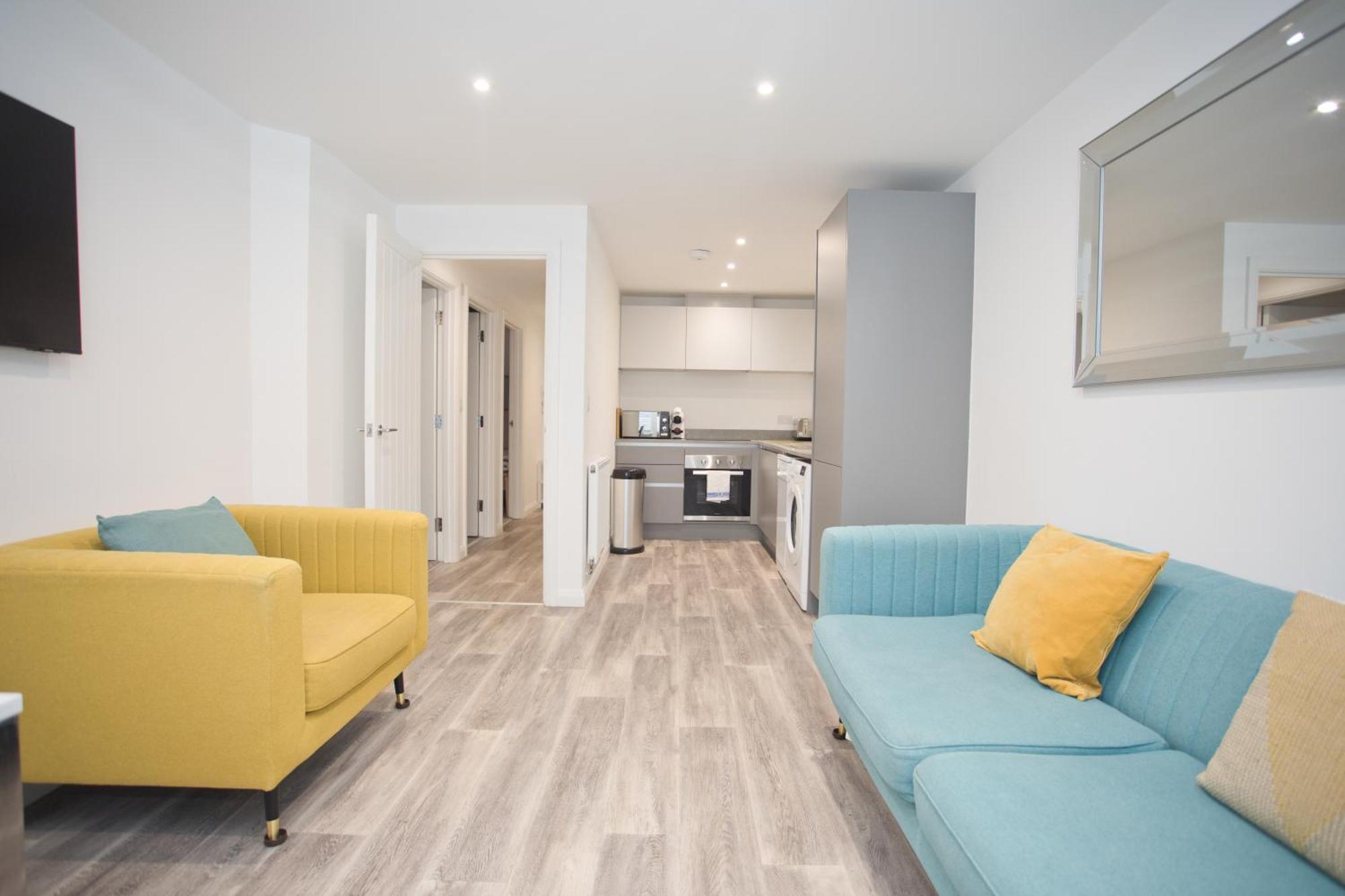 Sea Air - 2 Bedrooms - Parking - Mins To Beach Bournemouth Kültér fotó